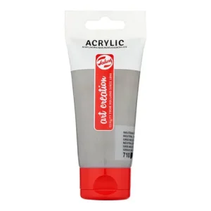 Acrylverf Talens Art Creation 710 neutraalgrijs tube à 75ml Snelle Levering