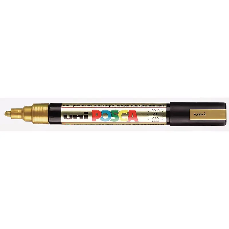Marker met conische punt medium Goud 25 Weekendaanbieding
